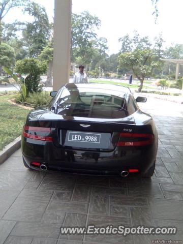 Aston Martin DB9 spotted in Islamabad, Pakistan