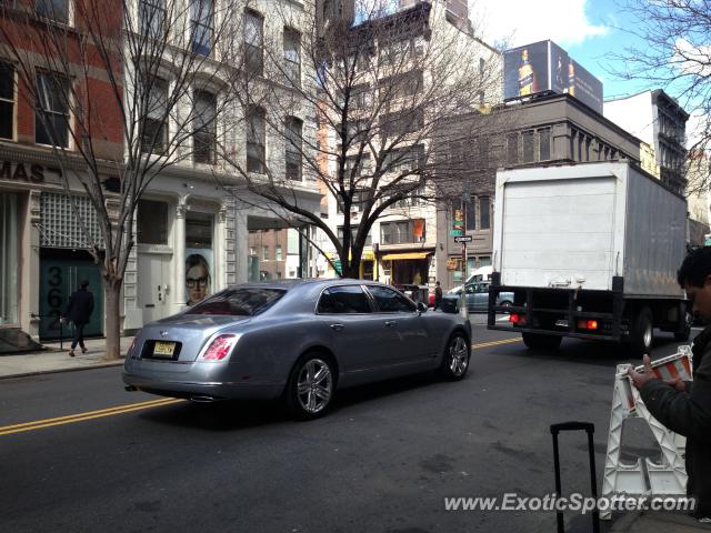 Bentley Mulsanne spotted in New York City, New York
