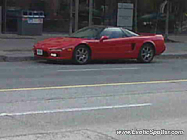 Acura NSX spotted in Toronto, Canada