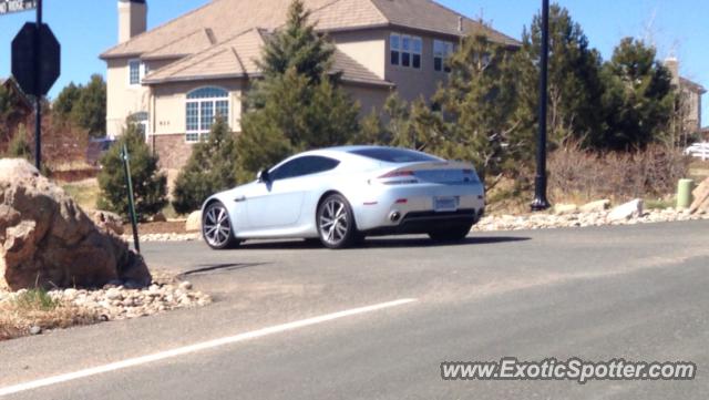 Aston Martin Vantage spotted in Castle rock, Colorado