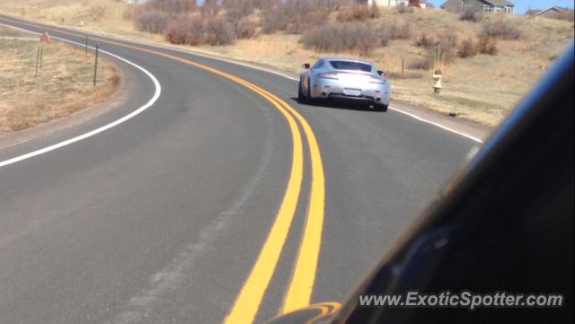 Aston Martin Vantage spotted in Castle rock, Colorado