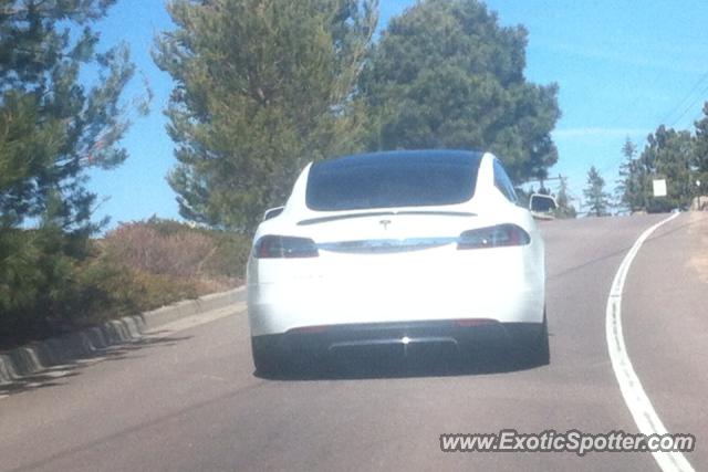 Tesla Model S spotted in Castle Rock, Colorado