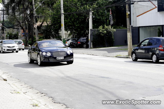 Bentley Continental spotted in São Paulo, Brazil