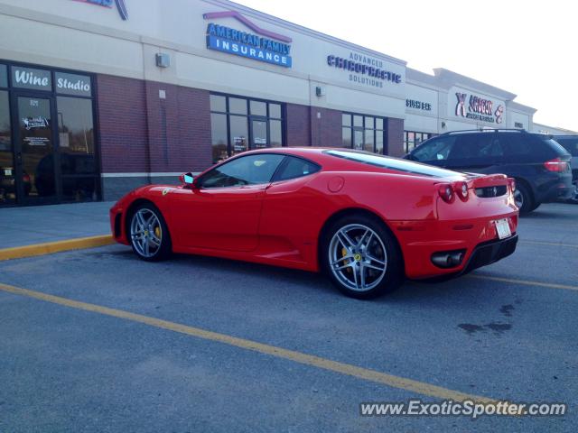 Ferrari F430 spotted in Lincoln, Nebraska