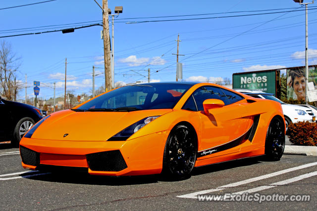 Lamborghini Gallardo spotted in Red bank, New Jersey