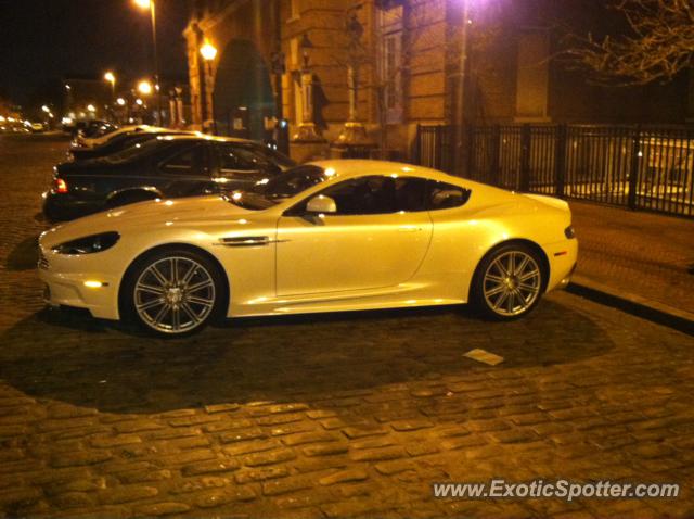 Aston Martin DBS spotted in Baltimore, Maryland