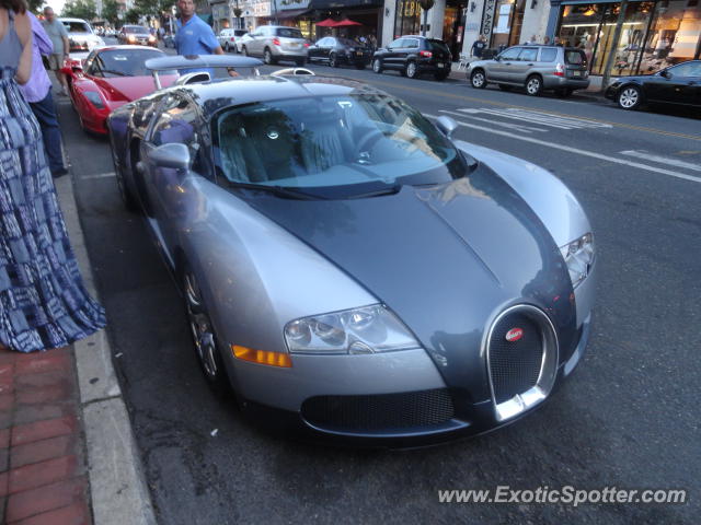 Bugatti Veyron spotted in Red Bank, New Jersey