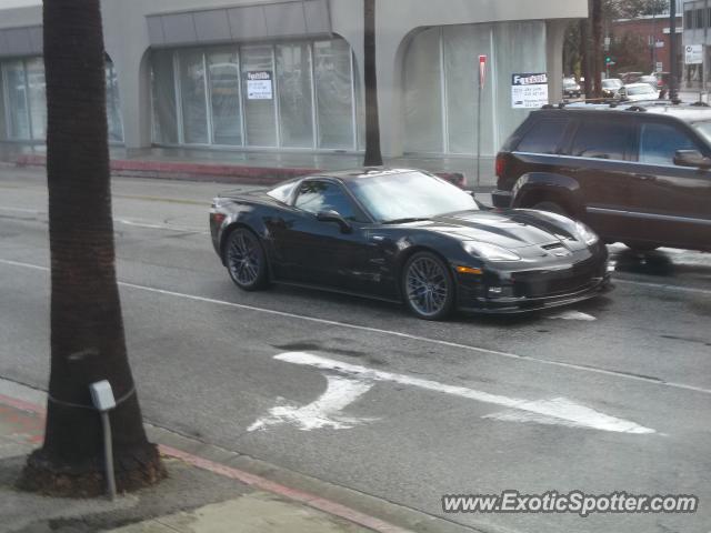 Chevrolet Corvette ZR1 spotted in Beverly Hills, California