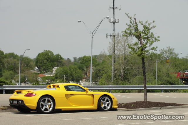 Porsche Carrera GT spotted in Cincinnati, Ohio
