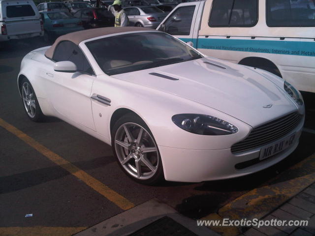 Aston Martin Vantage spotted in Johannesburg, South Africa