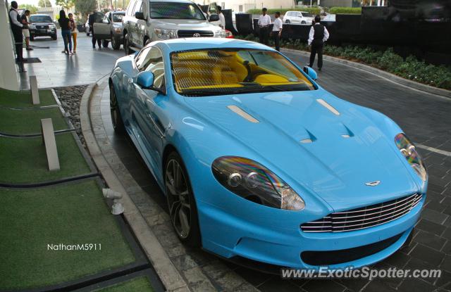 Aston Martin DBS spotted in Doha, Qatar