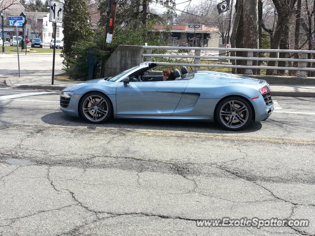 Audi R8 spotted in Ho-Ho-Kus, New Jersey
