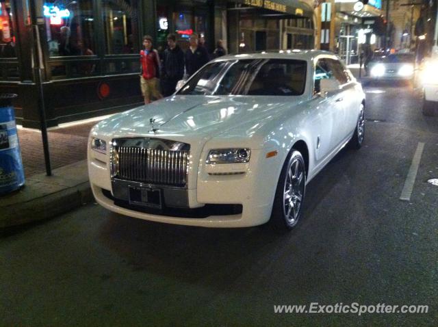 Rolls Royce Ghost spotted in Indianapolis, Indiana
