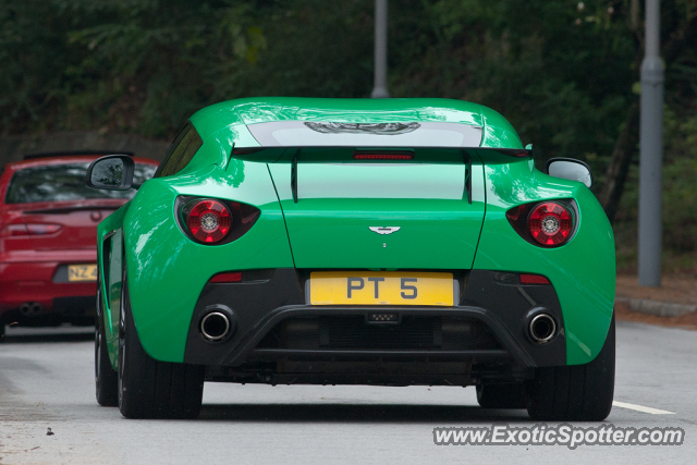 Aston Martin Zagato spotted in Hong Kong, China