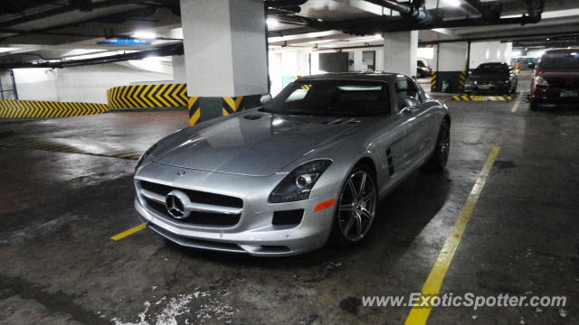 Mercedes SLS AMG spotted in Pasig City, Philippines