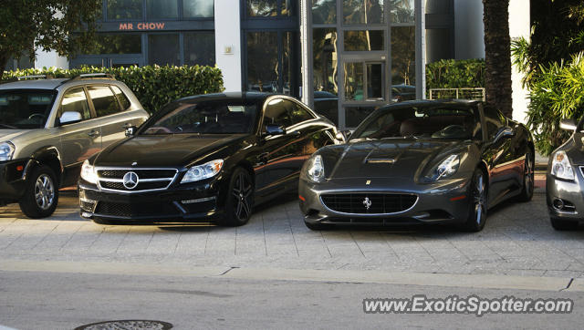 Ferrari California spotted in Miami, Florida