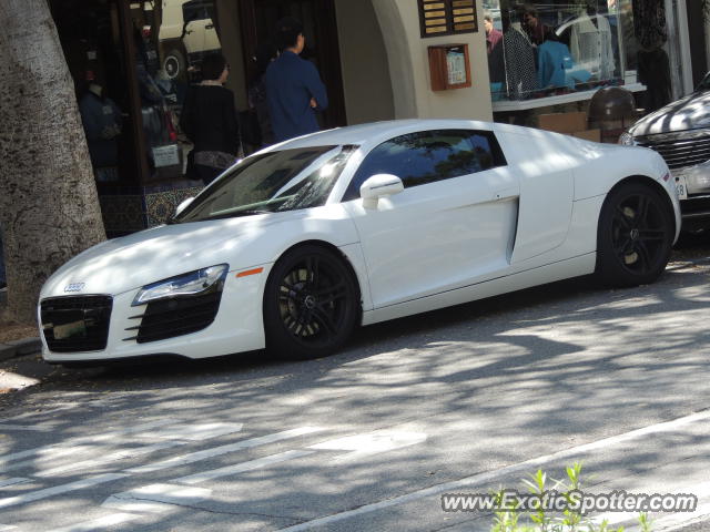 Audi R8 spotted in Carmel, California