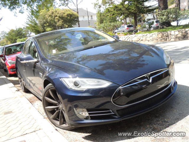 Tesla Model S spotted in Carmel, California