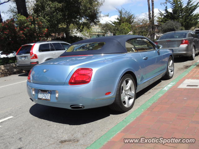 Bentley Continental spotted in Carmel, California