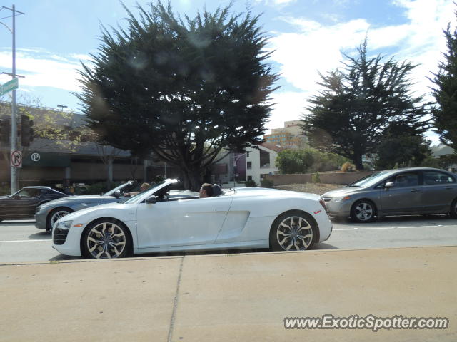 Audi R8 spotted in Monterey, California