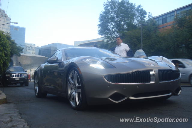 Fisker Karma spotted in Mexico City, Mexico