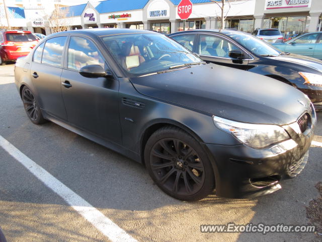 BMW M5 spotted in Edgewater, New Jersey