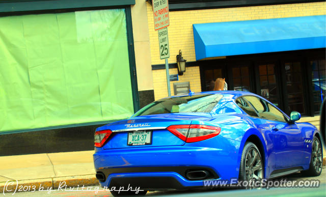 Maserati GranTurismo spotted in Greenwich, Connecticut