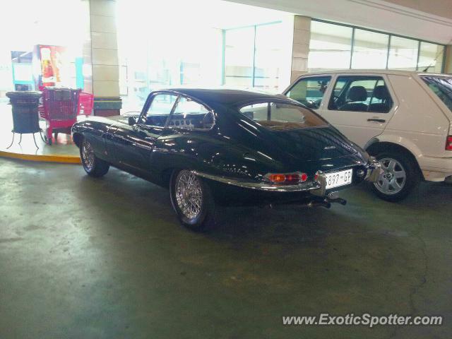 Jaguar E-Type spotted in Johannesburg, South Africa