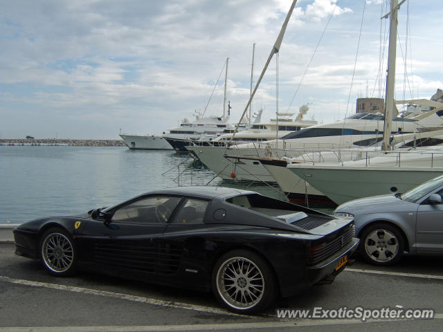 Ferrari Testarossa spotted in Banus, Spain