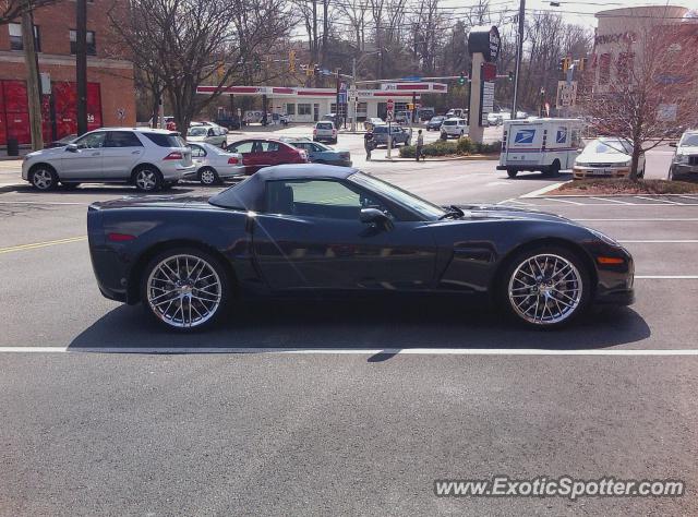 Chevrolet Corvette ZR1 spotted in Bethesda, Maryland