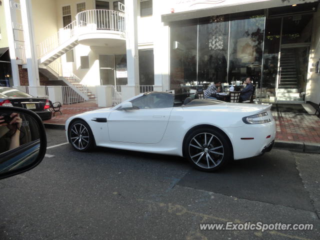 Aston Martin Vantage spotted in Red Bank, New Jersey