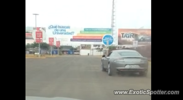 Aston Martin Rapide spotted in Lima- Asia, Peru