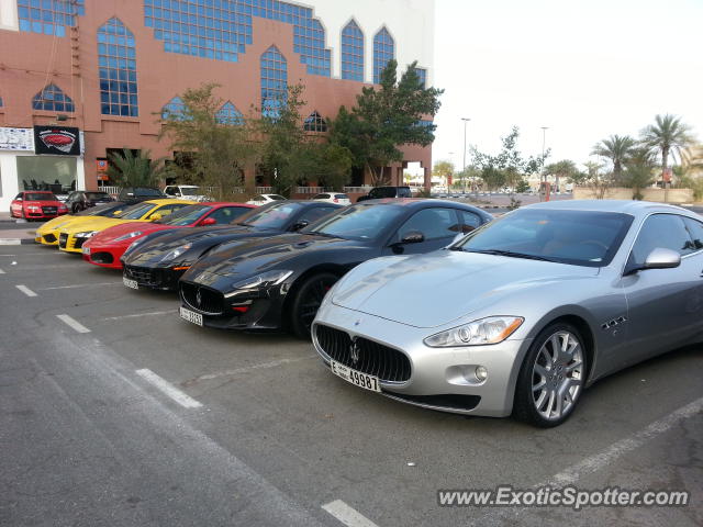 Maserati GranTurismo spotted in Dubai, United Arab Emirates