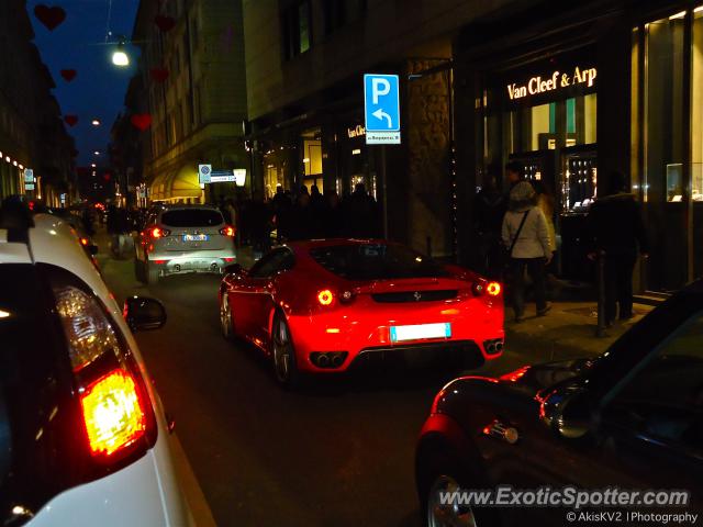 Ferrari F430 spotted in Milan, Italy