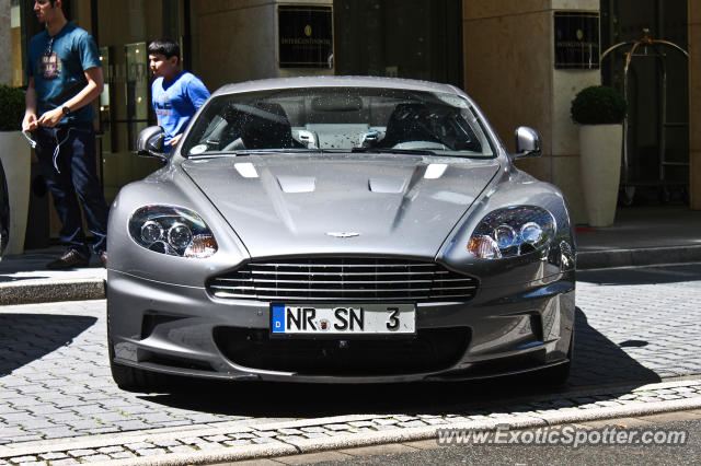 Aston Martin DBS spotted in Düsseldorf, Germany