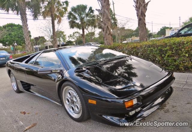 Lamborghini Diablo spotted in Palm Beach, Florida