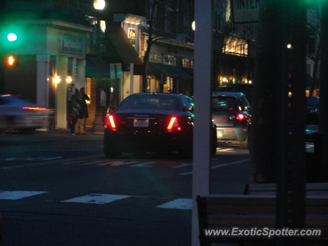 Maserati Quattroporte spotted in Red Bank, New Jersey