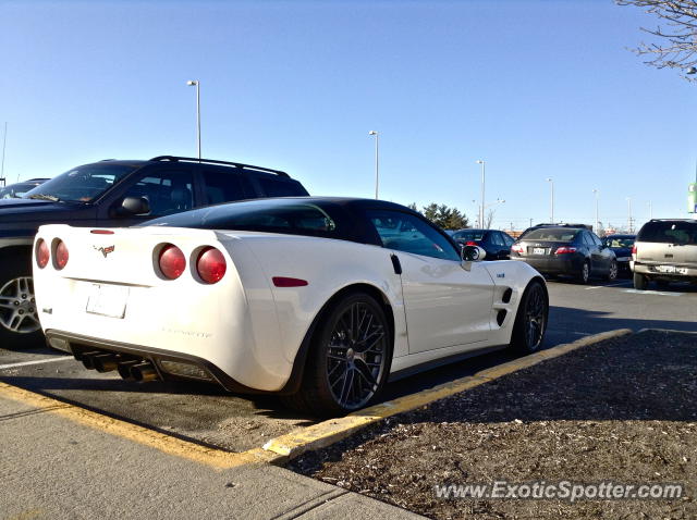 Chevrolet Corvette ZR1 spotted in Portland, Maine