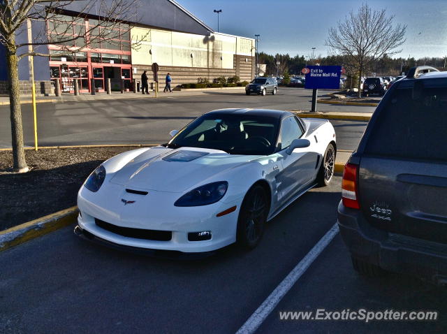 Chevrolet Corvette ZR1 spotted in Portland, Maine