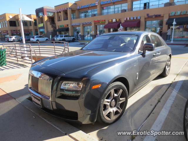 Rolls Royce Ghost spotted in Rowland Heights, California