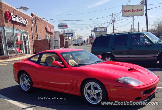 Ferrari 550 spotted in Union, New Jersey