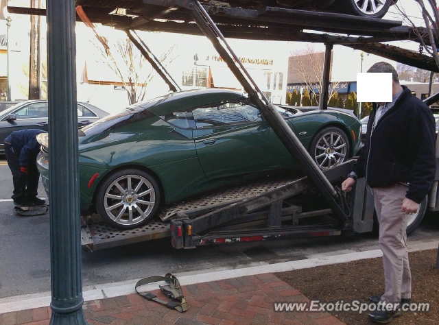 Lotus Evora spotted in Bethesda, Maryland
