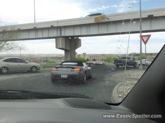 Aston Martin Vantage spotted in El Paso, Texas