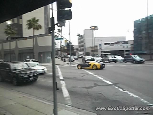 Bugatti Veyron spotted in Beverly Hills, California