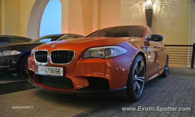 BMW M5 spotted in Doha, Qatar