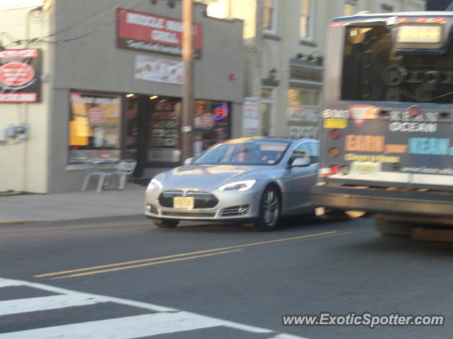 Tesla Model S spotted in Red Bank, New Jersey