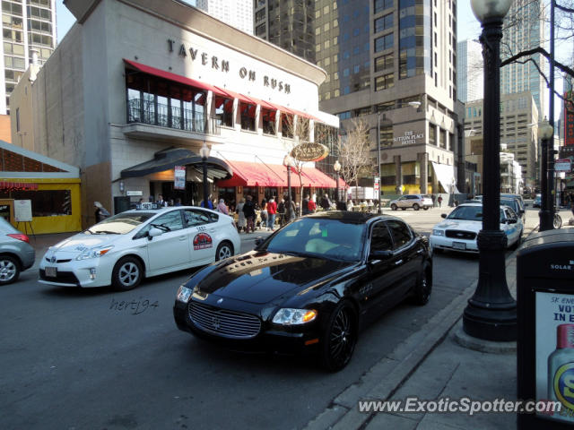 Maserati Quattroporte spotted in Chicago, Illinois