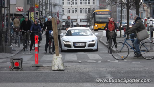 Audi R8 spotted in Copenhagen, Denmark