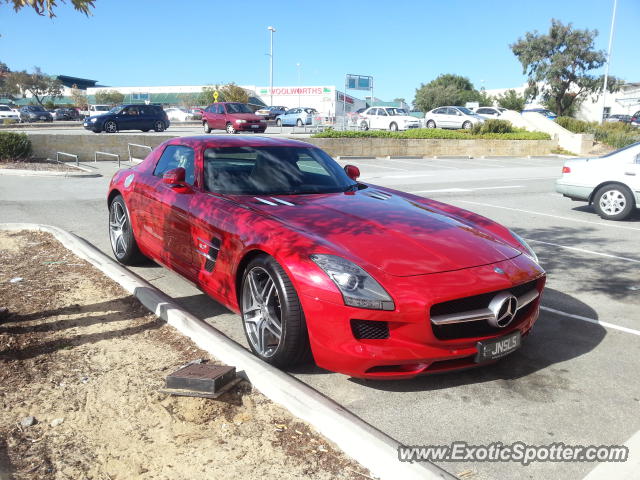 Mercedes SLS AMG spotted in Perth, Australia