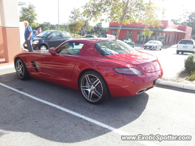 Mercedes SLS AMG spotted in Perth, Australia